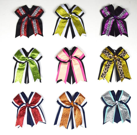 9in Chunky Bows - Fruit
