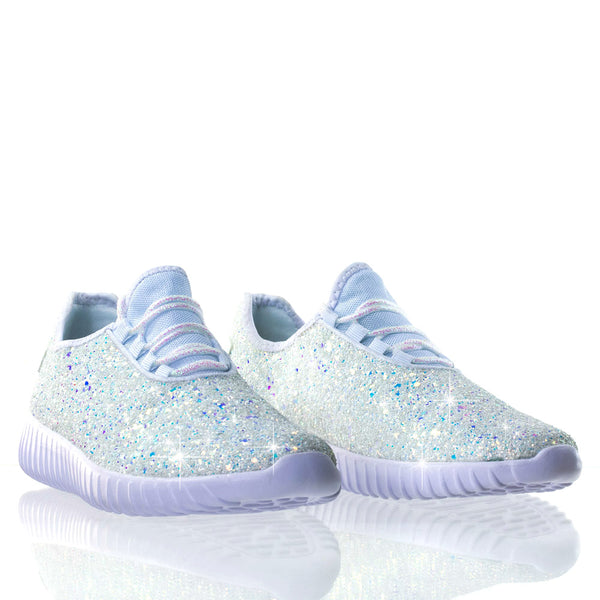 Forever Fashion Glitter Tennis Shoes (Toddler Sizes)