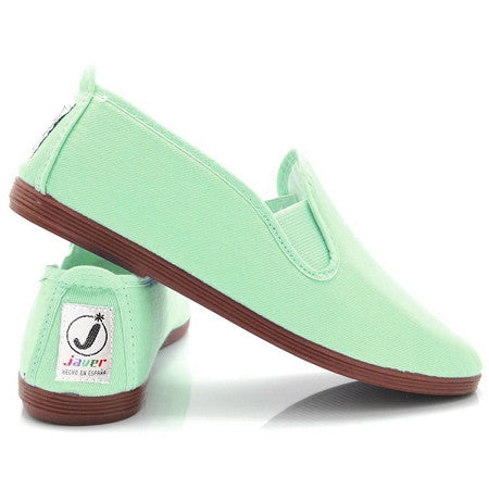 Javer/Flossy Canvas Shoes Kids - Lime Green