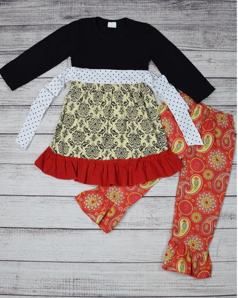 The Paisley and Damask 2pc Dress Outfit