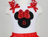 Minnie Inspired Number Premium Pettiskirt Set - Gabskia