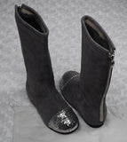 The Bella Tall Boots - Gray - Gabskia