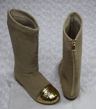 The Bella Tall Boots - Beige - Gabskia