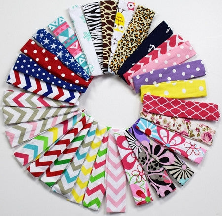 Solid Colors Girls Head Wraps (More Colors)