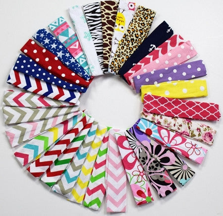 Metallic Girls Head Wraps