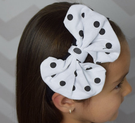 Big Bow Cotton Headband (Solid and prints)