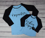 Original and Carbon Copy Mommy and Me Tops - Gabskia
