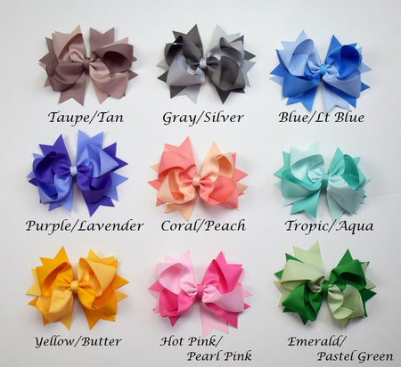 Rosette Bow Headbands