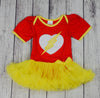 Flash Inspired Tutu Onesie - Gabskia