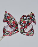 9in Printed Ribbon Chunky Bows (More options) - Gabskia