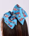 Double Loop 8in Printed Bows - Gabskia