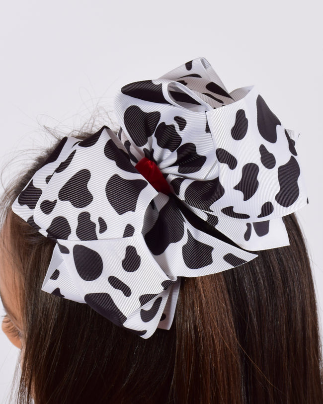 Double Loop 8in Printed Bows - Gabskia