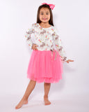 Spring Moose Tutu Dress - Gabskia