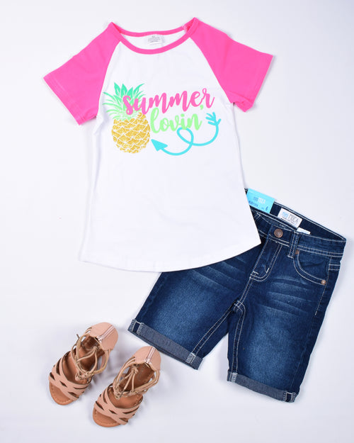 Summer Lovin Raglan Top - Gabskia