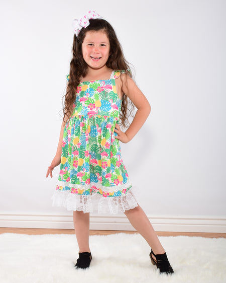The Dream Cactus 2pc Ruffled Boutique Outfit