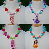 Strawberry Shortcake Characters Chunky Necklace (8 options) - Gabskia