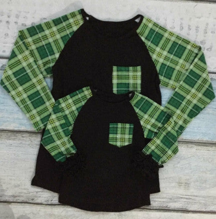 Clover on Heart Mommy and Me Top