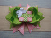 Pink Christmas Gift 5.5in Boutique Bow - Gabskia