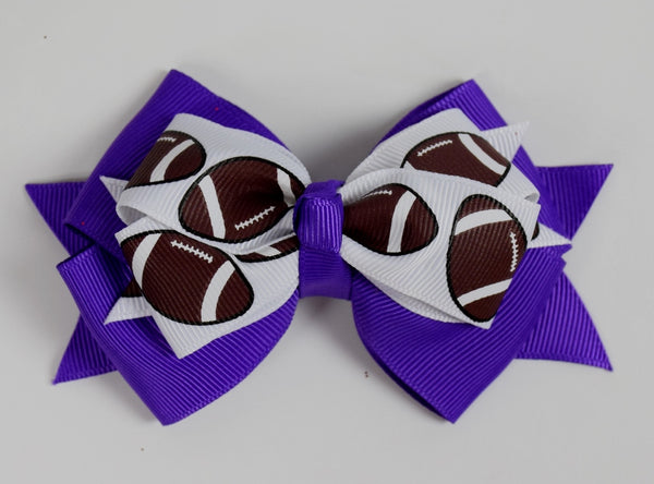 3.5 - 4in Football Bows - Gabskia