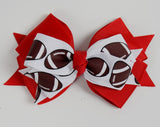 3.5 - 4in Football Bows - Gabskia