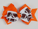 3.5 - 4in Football Bows - Gabskia