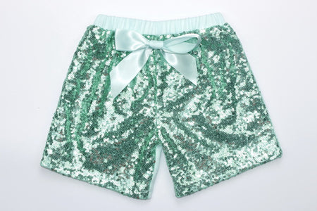 Sequin Shorts - Royal Blue