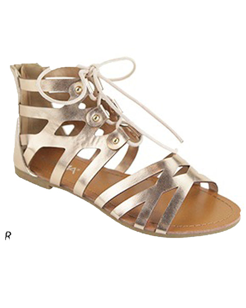 The Layla Short Glad Sandal (Adult) - Gabskia