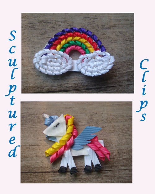 Sculptured 3.5in Clips - 2 options - Gabskia