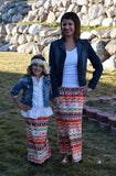 Maxi Skirt Mommy - Coral Aztec - Gabskia