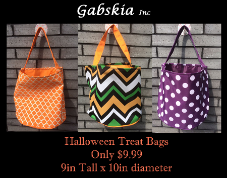 Halloween Treat Bags - Gabskia
