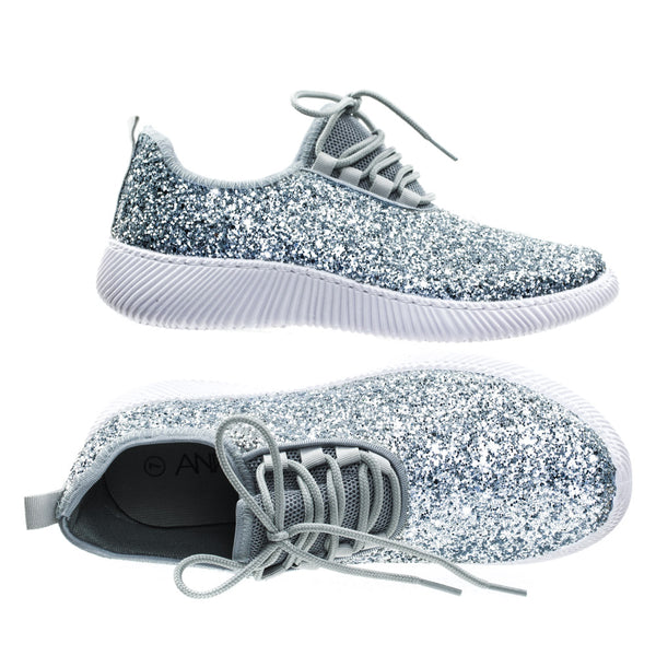 Forever Fashion Glitter Tennis Shoes (Toddler Sizes) – Gabskia