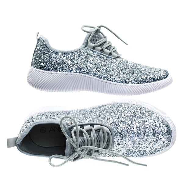 Forever Fashion Glitter Tennis Shoes (Toddler Sizes) - Gabskia