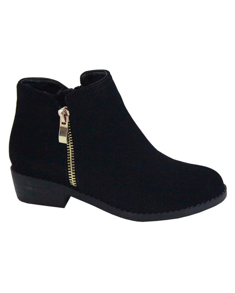 Essie Short Bootie - Black - Gabskia