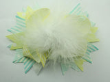 Sunnyside Stripe 5.5 in Marabou Bow - Gabskia