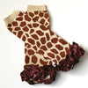 Giraffe Leg Warmers w/Satin Ruffles - Gabskia