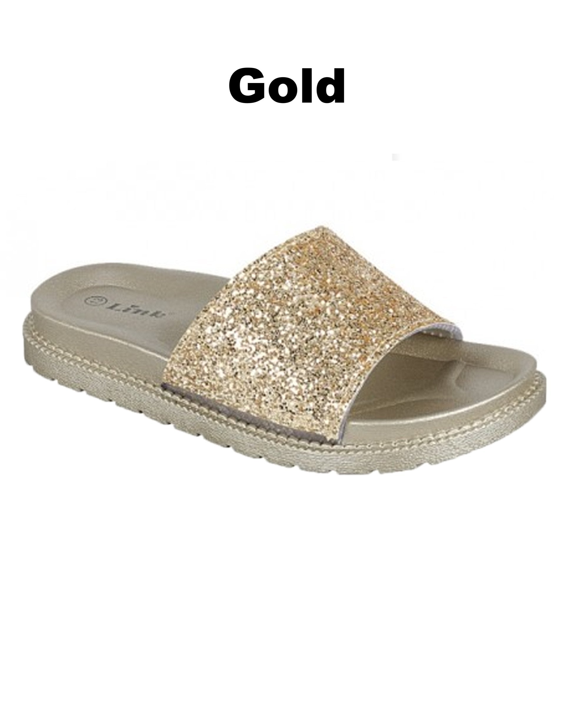   Glitter Slideサンダル KIDS ZAXY GLITTER SLIDE – Zaxy